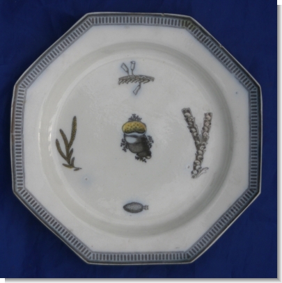 WEDGWOOD & Co SHELL PLATE