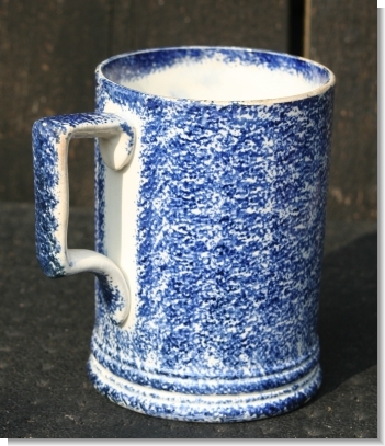 GREAT SPONGEWARE / SPLATTER WARE JUG