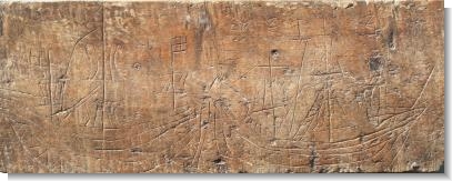 15th Century MEDIEVAL GRAFFITI x 2