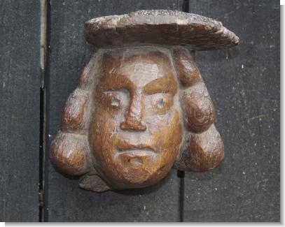 LARGE TUDOR PERIOD HEAD