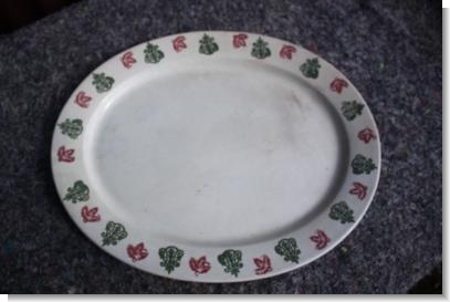 RARE Marked BELLEEK PLATTER