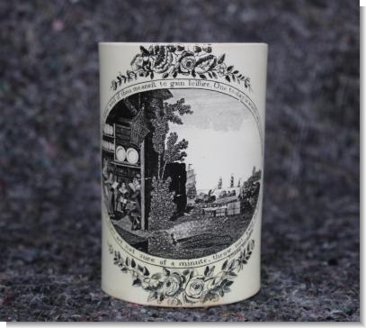 CREAMWARE MUG Eng.by THOMAS FLETCHER Shelton.