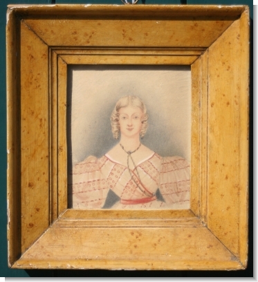 WATERCOLOUR of YOUNG WOMAN