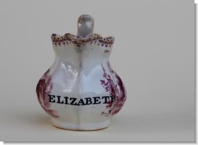 ELIZABETH, miniature jug c.1840