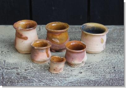 17th Century Ointment Pots