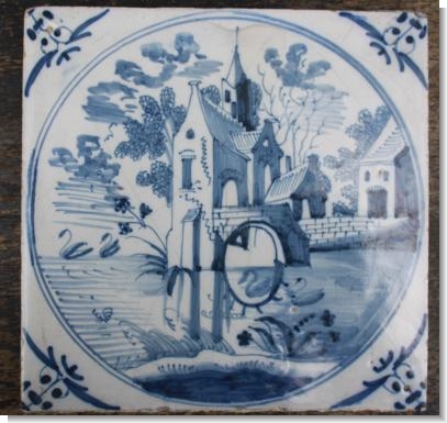 ENGLISH DELFT TILE, Possibly LIVERPOOL
