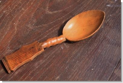 DELIGHTFUL CARVED SPOON
