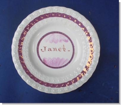 JANET, Pink Luster c.1850.