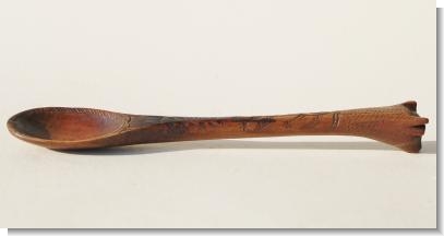 CARVED COW SPOON for BRUCE,