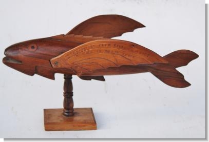 Large fish by HENRY YOUNG.
