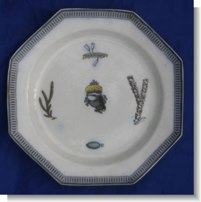 WEDGWOOD & Co SHELL PLATE