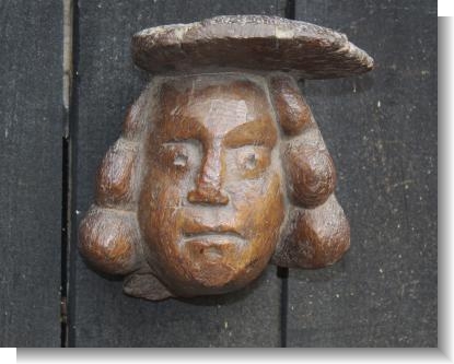 LARGE TUDOR PERIOD HEAD