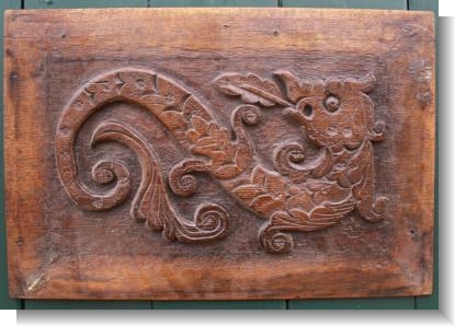 welsh dragon panel