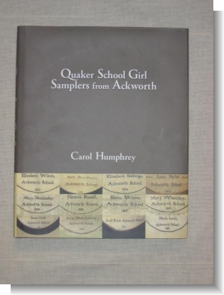 QUAKER SCHOOL GIRL SAMPLERS from ACKWORTH.