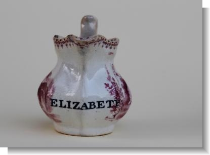 ELIZABETH, miniature jug c.1840