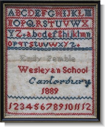 EMILY HARRIETT PEMBLE , WESLEYAN SCHOOL CANTERBURY 