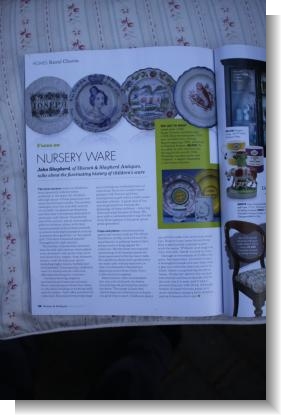AS FEATURED IN ANTIQUES  MAGAZINE