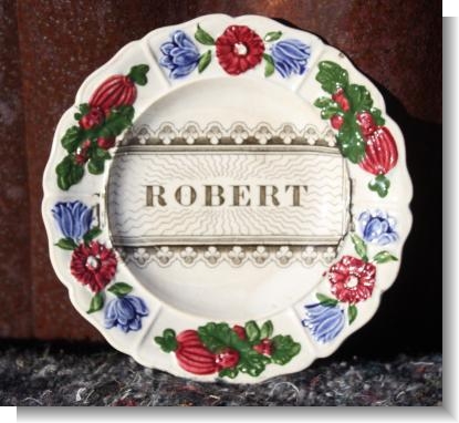 ROBERT, Rogers Childs plate c.1830