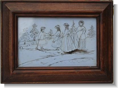 CROQUET by Henry Mounsey circa 1860
