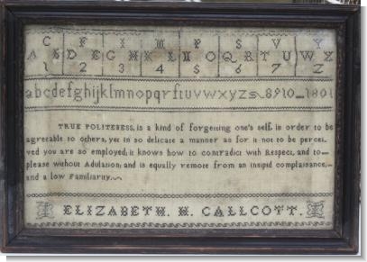 Elizabeth Hutchins Callcott 1801.