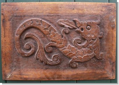 welsh dragon panel