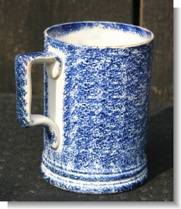 GREAT SPONGEWARE / SPLATTER WARE JUG