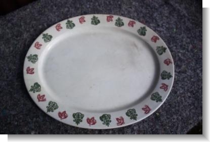 RARE Marked BELLEEK PLATTER