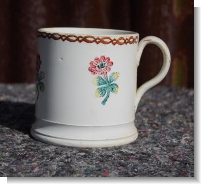 4 Colour FLOWER MUG