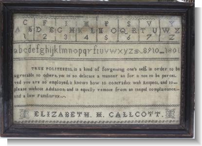 Elizabeth Hutchins Callcott 1801.