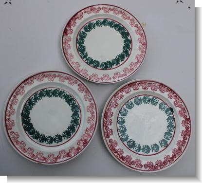 DINER PLATES GEORGE JONES &  SONS