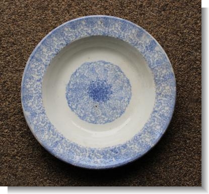 RARE PLATE by TURNBULL STEPNEY POTTERY.