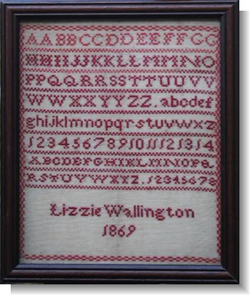 LIZZIE WALLINGTON, 1869